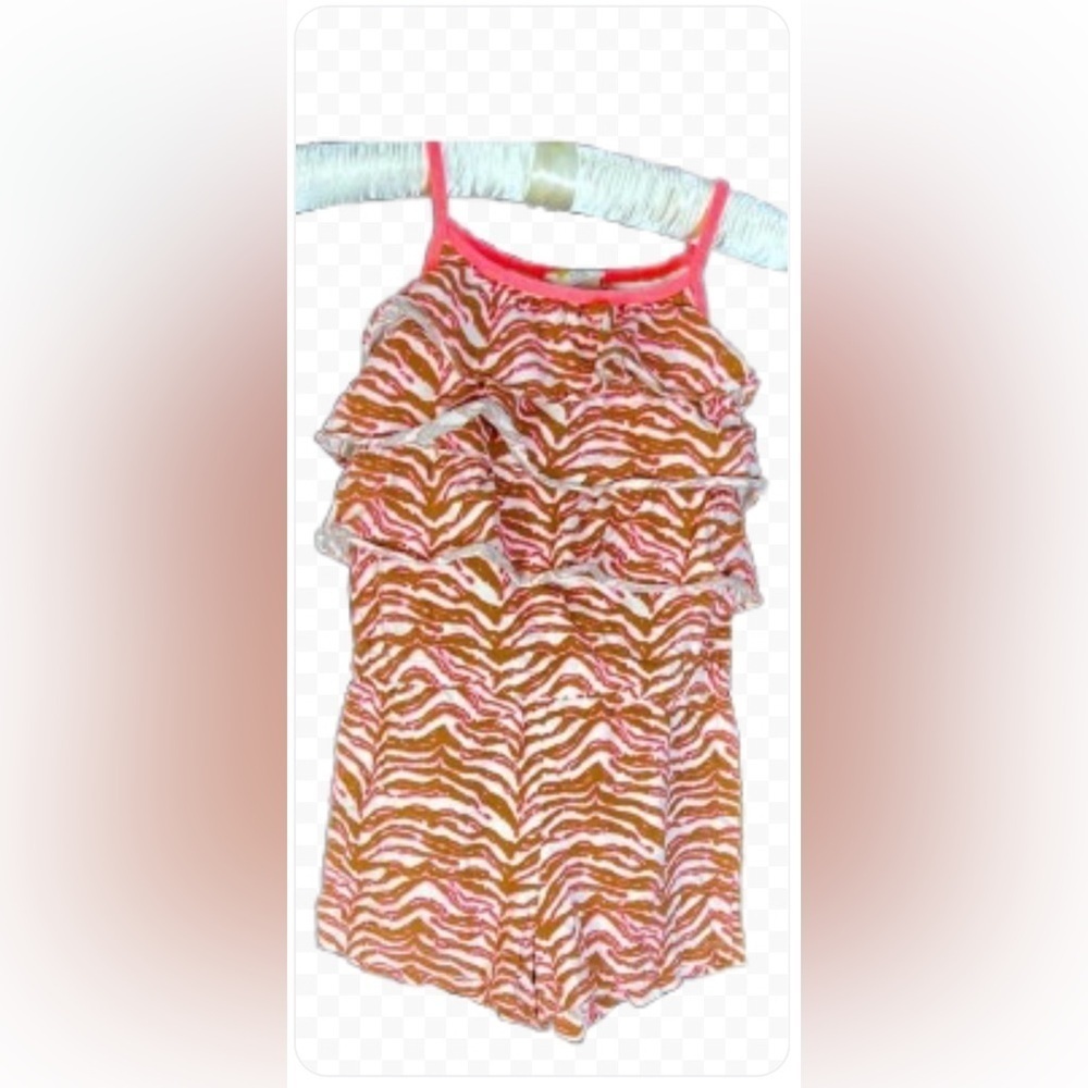 GIRLS CRAZY 8 ROMPER SIZE 5/6 GUC